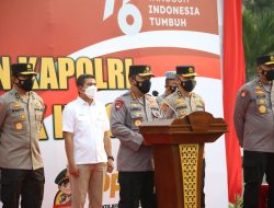 Kapolri Serahkan 10 Iso Tank Untuk Indonesia Antisipasi Ketersediaan Oksigen