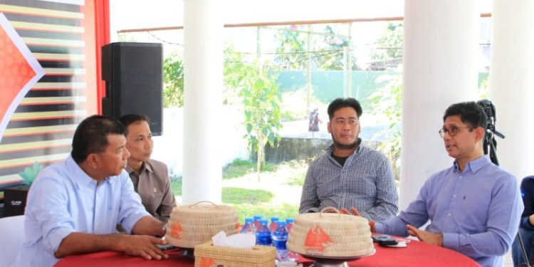 HUT Kemerdekaan RI, Bupati Bulukumba Andi Muchtar Ali Yusuf dan Wakil Bupati Andi Edy Manaf menerima kunjungan mantan Wakil Ketua KPK