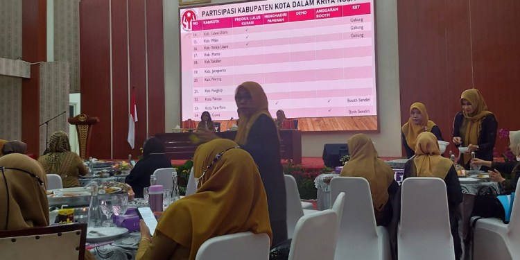 Dekranasda Sulsel Gelar Rakor Persiapan Rakernas dan Pameran Kriya Nusa 2022