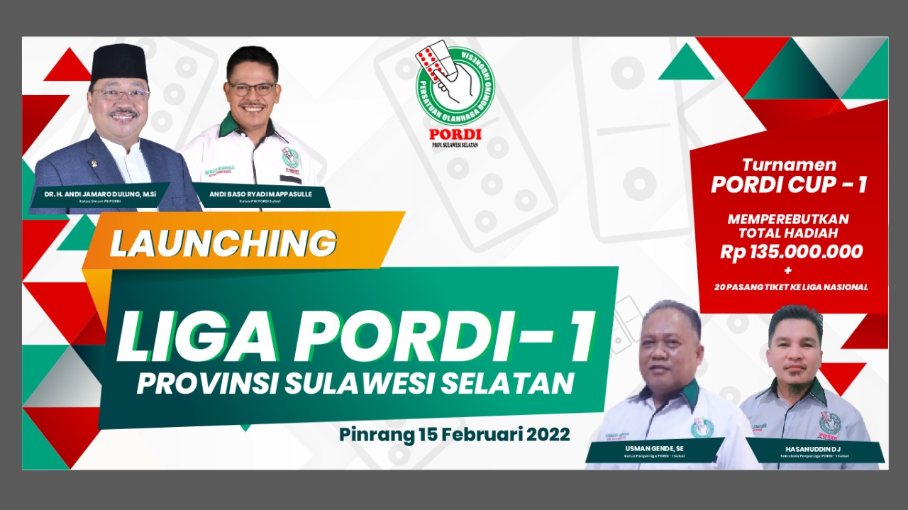 Pengurus Wilayah Persatuan Olahraga Domino Indonesia Sulawesi Selatan