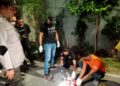 Warga digegerkan penemuan 3 kantong darah yang di duga bakal janin. di jalan Pelita Raya Tengah, Kelurahan Ballaparang, Kecamatan Rappocini