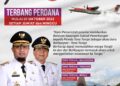 Besok Penerbangan Perdana Toraja-Balikpapan, Ada Subsidi Tiket Bantuan Pemprov