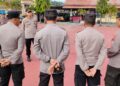 PJU Polres Sinjai Dikumpul di Lapangan, Kapolres Sinjai Sampaikan Pesan ini