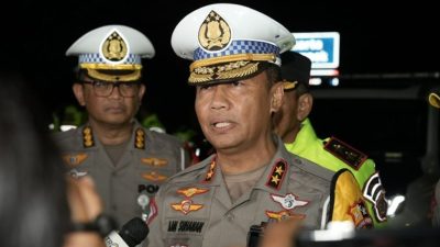 Kepala Korlantas Polri, Irjen Pol Aan Suhanan saat memberikan keterangan pers. (Foto: PMJ News)